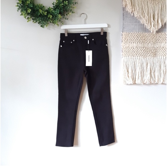 Thakoon | Classic Cropped Jean - Black - Picture 3 of 9
